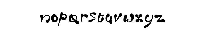Exertion Font LOWERCASE