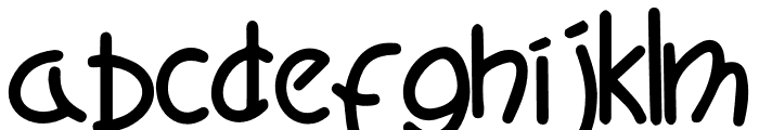 Eximo Font LOWERCASE