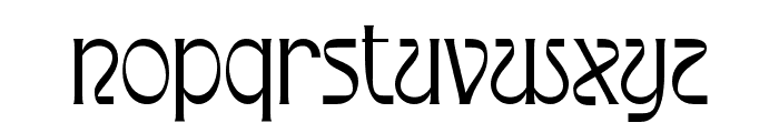 Exotisal-Regular Font LOWERCASE