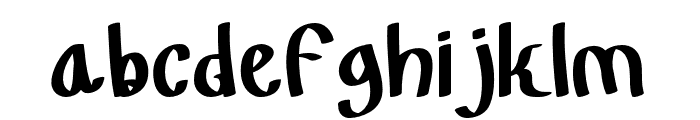 ExpertBlacksmith-Regular Font LOWERCASE