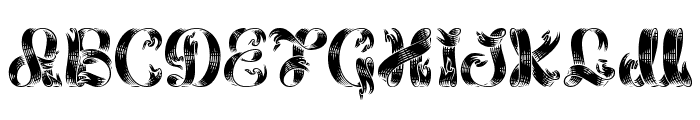 Exploration Era Inside Font UPPERCASE