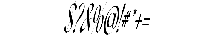 Expression Conveying Light Italic Font OTHER CHARS