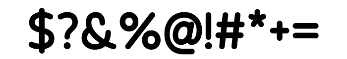 Expressive Rounded Bold Font OTHER CHARS