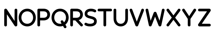Expressive Rounded Bold Font UPPERCASE