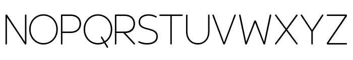 Expressive Rounded Thin Font LOWERCASE