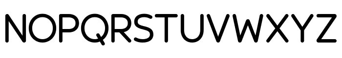 Expressive Rounded Font UPPERCASE