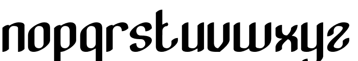 Exquisite Bold Font LOWERCASE