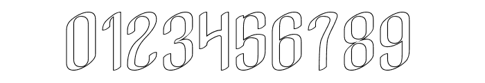 Exquisite-Hollow Font OTHER CHARS