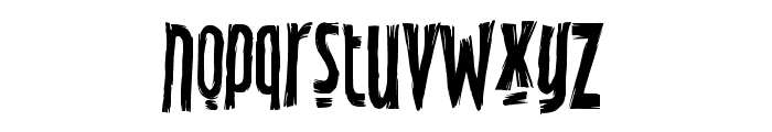 ExsvertoSp-Regular Font LOWERCASE