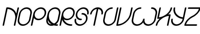 Extra Ordinary Craft Italic Font UPPERCASE