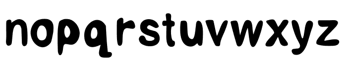 Extra bold state Font LOWERCASE