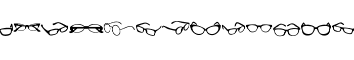 Eye Glasses FONT