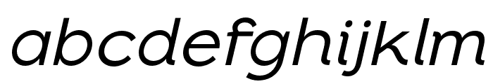 Ezra-Italic Font LOWERCASE