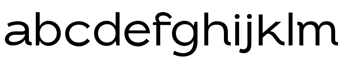 Ezra-Regular Font LOWERCASE