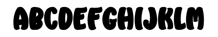 FALL SPOOKY Font LOWERCASE