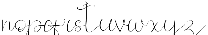 FANTA AHDYA CANDEN Font LOWERCASE