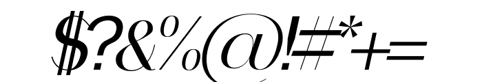 FASCINA Book Italic Font OTHER CHARS