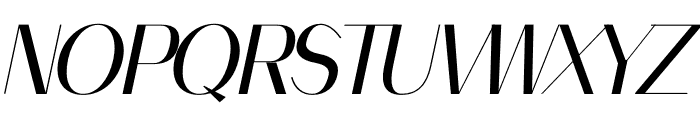 FASCINA Book Italic Font UPPERCASE