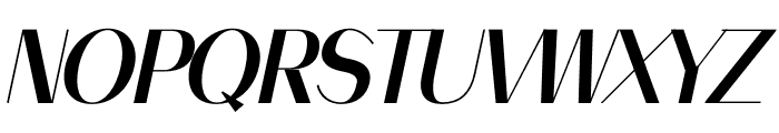 FASCINA Italic Font UPPERCASE