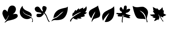 FE Leaf Font OTHER CHARS