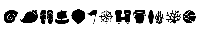 FE Nautical Font LOWERCASE