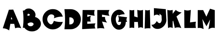 FERGAS Font UPPERCASE