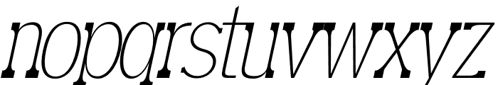 FEXIRE Italic Font LOWERCASE