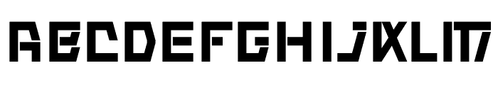 FF Ghost Font UPPERCASE
