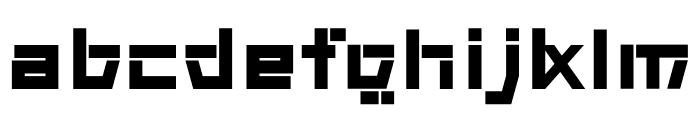 FF Ghost Font LOWERCASE