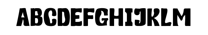 FHGettoFunky-Display Font UPPERCASE