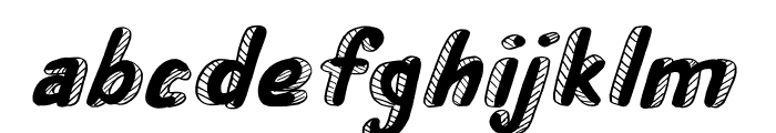 FIRST ALLIGATOR Font LOWERCASE