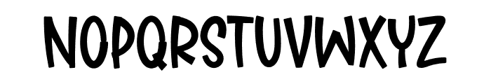 FIRST HALLOWEEN Font LOWERCASE
