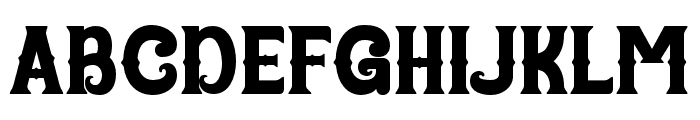 FIRWAEN-Regular Font UPPERCASE