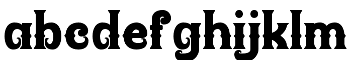 FIRWAEN-Regular Font LOWERCASE