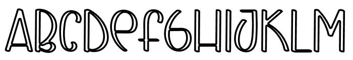 FLAYING HORSE Font UPPERCASE