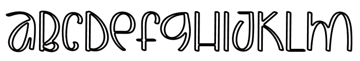 FLAYING HORSE Font LOWERCASE