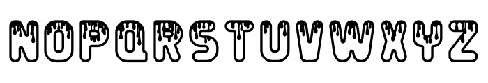 FLDrip Font UPPERCASE