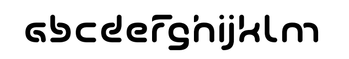 FLOWING AIR-Light Font LOWERCASE