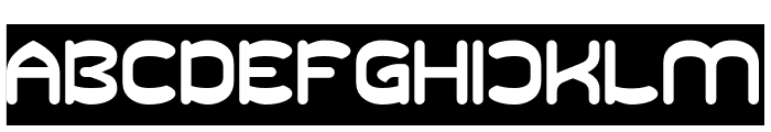 FLOWING THOUGHT-Inverse Font UPPERCASE