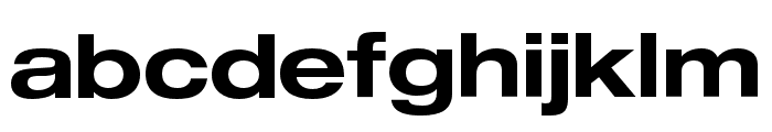 FLURO Bold Font LOWERCASE