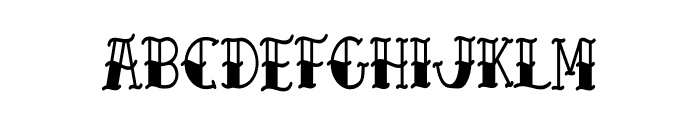 FLY FEATHER Font LOWERCASE