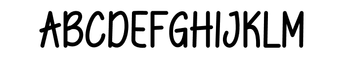 FOG FOREST Font UPPERCASE