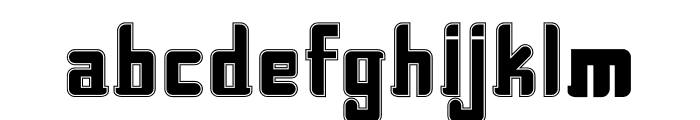 FOLL MASK Font LOWERCASE