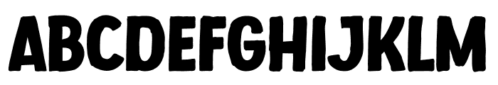 FOMO Font UPPERCASE