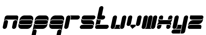 FOOTBALL Bold Italic Font LOWERCASE