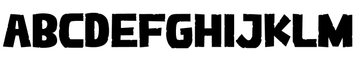 FOREJUMP Font UPPERCASE