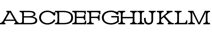 FOREWAY Font UPPERCASE