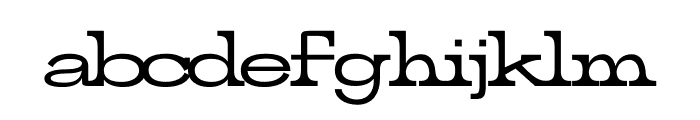 FOREWAY Font LOWERCASE