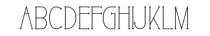 FORK AND PLATE1 Regular Font UPPERCASE