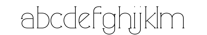 FORK AND PLATE1 Regular Font LOWERCASE